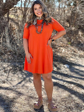 Load image into Gallery viewer, Traci Three-Quarter Sleeve Dress
