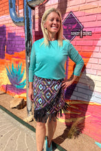 Load image into Gallery viewer, Stevie Stud Mesh Sleeve Top
