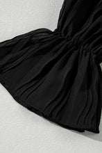 Load image into Gallery viewer, Striking Pleated Flared Cuff Long Sleeve Blouse
