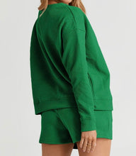 Load image into Gallery viewer, Textured Long Sleeve Top and Drawstring Shorts Set
