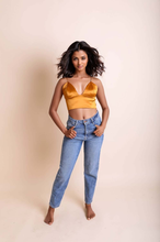 Load image into Gallery viewer, Satin Longline Bralette
