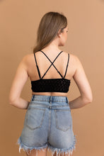 Load image into Gallery viewer, Crochet Lacey Charm Padded Bralette
