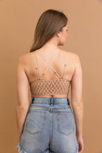 Load image into Gallery viewer, Crochet Lacey Charm Padded Bralette
