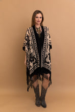 Load image into Gallery viewer, Lush Velvet Mesh Tapestry Kimono
