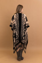 Load image into Gallery viewer, Lush Velvet Mesh Tapestry Kimono
