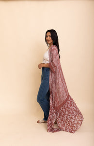 Paisley Free Flow Kimono