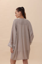 Load image into Gallery viewer, Floral Embroidered Open Front Kimono Cardigan – Lightweight
