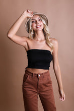 Load image into Gallery viewer, Accordion Classic Bandeau Bralette Black
