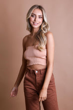 Load image into Gallery viewer, Accordion Classic Bandeau Bralette Peach
