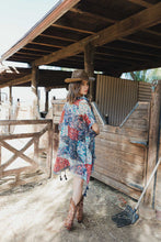 Load image into Gallery viewer, Allover Floral Print Kimono
