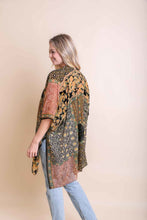 Load image into Gallery viewer, Bohemian Burnout Velvet Kimono Ponchos
