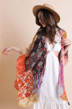 Load image into Gallery viewer, Boho Patchwork Kimono
