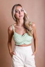 Load image into Gallery viewer, Chic Mod Lines Contour Brami Bralette XS/S / Lime
