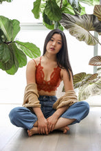 Load image into Gallery viewer, Chloe Crochet Bralette Small / Rust
