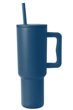 Load image into Gallery viewer, ClaudiaG Monochromatic Stainless Steel Tumbler with Matching Straw
