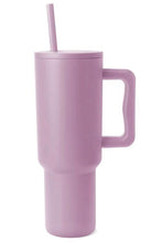 Load image into Gallery viewer, ClaudiaG Monochromatic Stainless Steel Tumbler with Matching Straw
