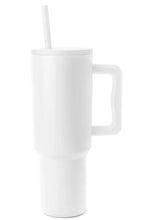 Load image into Gallery viewer, ClaudiaG Monochromatic Stainless Steel Tumbler with Matching Straw
