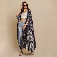 Load image into Gallery viewer, ClaudiaG B &amp; W Kimono
