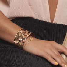 Load image into Gallery viewer, ClaudiaG Cross Bracelet -Gold
