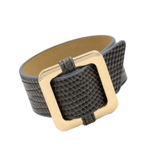 Load image into Gallery viewer, ClaudiaG Square Lock Bracelet -Grey
