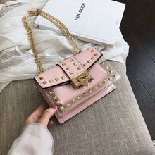 Load image into Gallery viewer, ClaudiaG Betty Shoulder Bag -Clear/Rose
