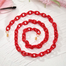 Load image into Gallery viewer, ClaudiaG Bond Glasses &amp; Mask Chain
