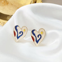 Load image into Gallery viewer, ClaudiaG CB Heart Stud Earrings
