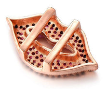 Load image into Gallery viewer, Colored Stones Lips Charm
