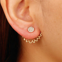 Load image into Gallery viewer, ClaudiaG Crystal Earrings -Gold
