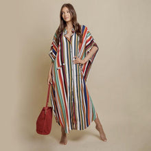 Load image into Gallery viewer, ClaudiaG Wide Dress -Stripes
