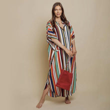 Load image into Gallery viewer, ClaudiaG Wide Dress -Stripes
