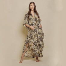 Load image into Gallery viewer, ClaudiaG Wide Dress -Animal Print
