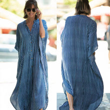 Load image into Gallery viewer, ClaudiaG Wide Dress - Blue
