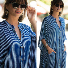 Load image into Gallery viewer, ClaudiaG Wide Dress - Blue
