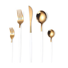 Load image into Gallery viewer, ClaudiaG Slim Flatware -Place Set of 5
