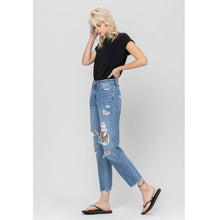 Load image into Gallery viewer, ClaudiaG Distressed Mom Jeans
