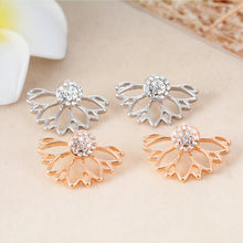 Load image into Gallery viewer, ClaudiaG Crystal Earrings -Silver
