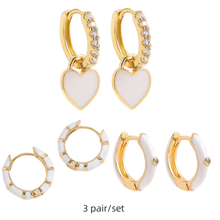 Load image into Gallery viewer, ClaudiaG Trio Earring Stack
