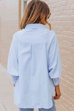 Load image into Gallery viewer, ClaudiaG Fernanda Lantern Sleeve Shirt
