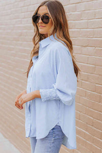 ClaudiaG Fernanda Lantern Sleeve Shirt