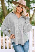 Load image into Gallery viewer, ClaudiaG Fernanda Lantern Sleeve Shirt
