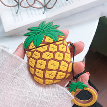 Load image into Gallery viewer, ClaudiaG Funky Airpod Case- Pineapple
