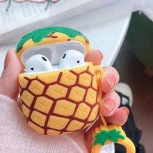 Load image into Gallery viewer, ClaudiaG Funky Airpod Case- Pineapple
