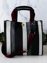 Load image into Gallery viewer, ClaudiaG Stripe Tote
