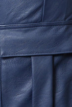 Load image into Gallery viewer, ClaudiaG Kristen Faux Leather Cargo Joggers
