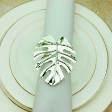 Load image into Gallery viewer, ClaudiaG Leaf Napkin Ring Set
