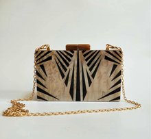 Load image into Gallery viewer, ClaudiaG Luxe Clutch -Black
