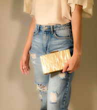 Load image into Gallery viewer, ClaudiaG Luxe Clutch -Black
