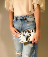 Load image into Gallery viewer, ClaudiaG Luxe Clutch -Black
