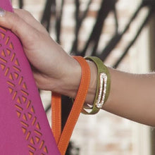 Load image into Gallery viewer, ClaudiaG Luxe Bracelet- Lime Green
